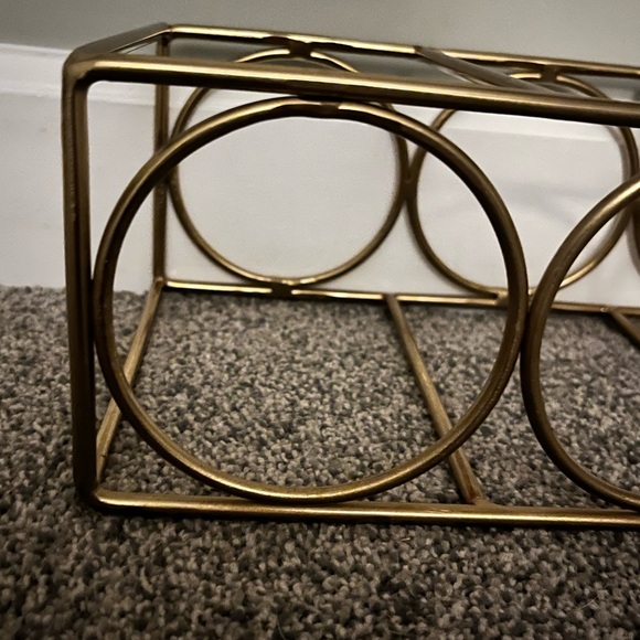New Gold Wine Rack - Picture 2 of 4